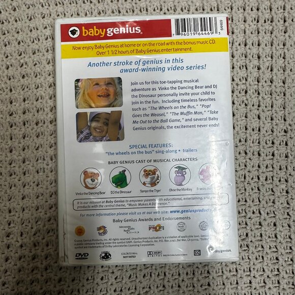 DVD only Favorite Children's Songs Sing-A-Longs with lively images‎ - Picture 2 of 4